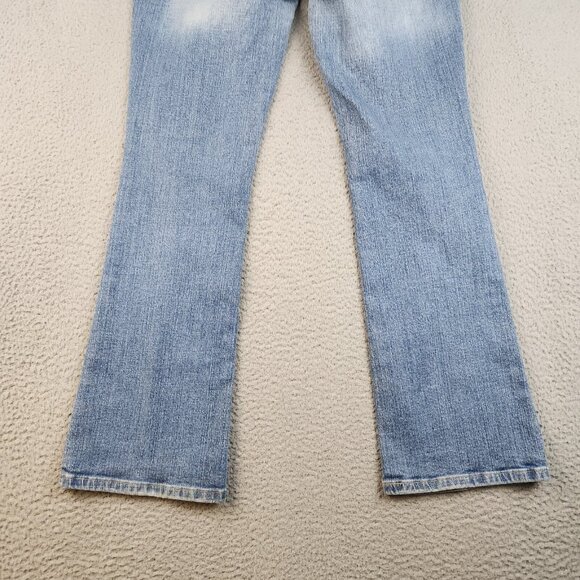 Levi's Jeans Women's 8M Blue Curvy 515 Boot Cut Light Wash Stretch Denim Pants - Picture 13 of 14